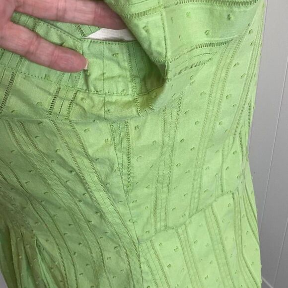 Coldwater Creek Women's Size 1X Plus Pale Green Shirt Sleeve Button Down Top - Picture 8 of 12